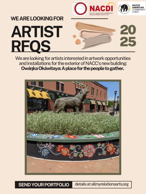 All My Relations Arts call for Exterior Art