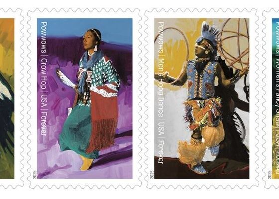 U.S. Postal Service Honors Powwows with Stamps, Celebrates at Gathering of Nations