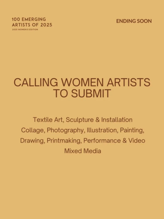  Submit for 100 Emerging Women Artists Book