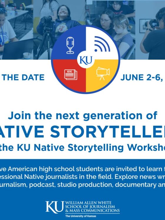 Register Now for the KU Native Storytelling Workshop