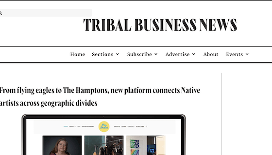 Fry Bread featured in Tribal Business News