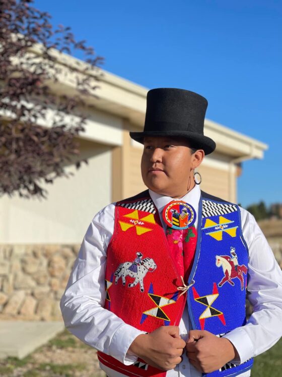 Taylor Cheii Begay takes M.C. duties at Indigenous Arts and Music Festival