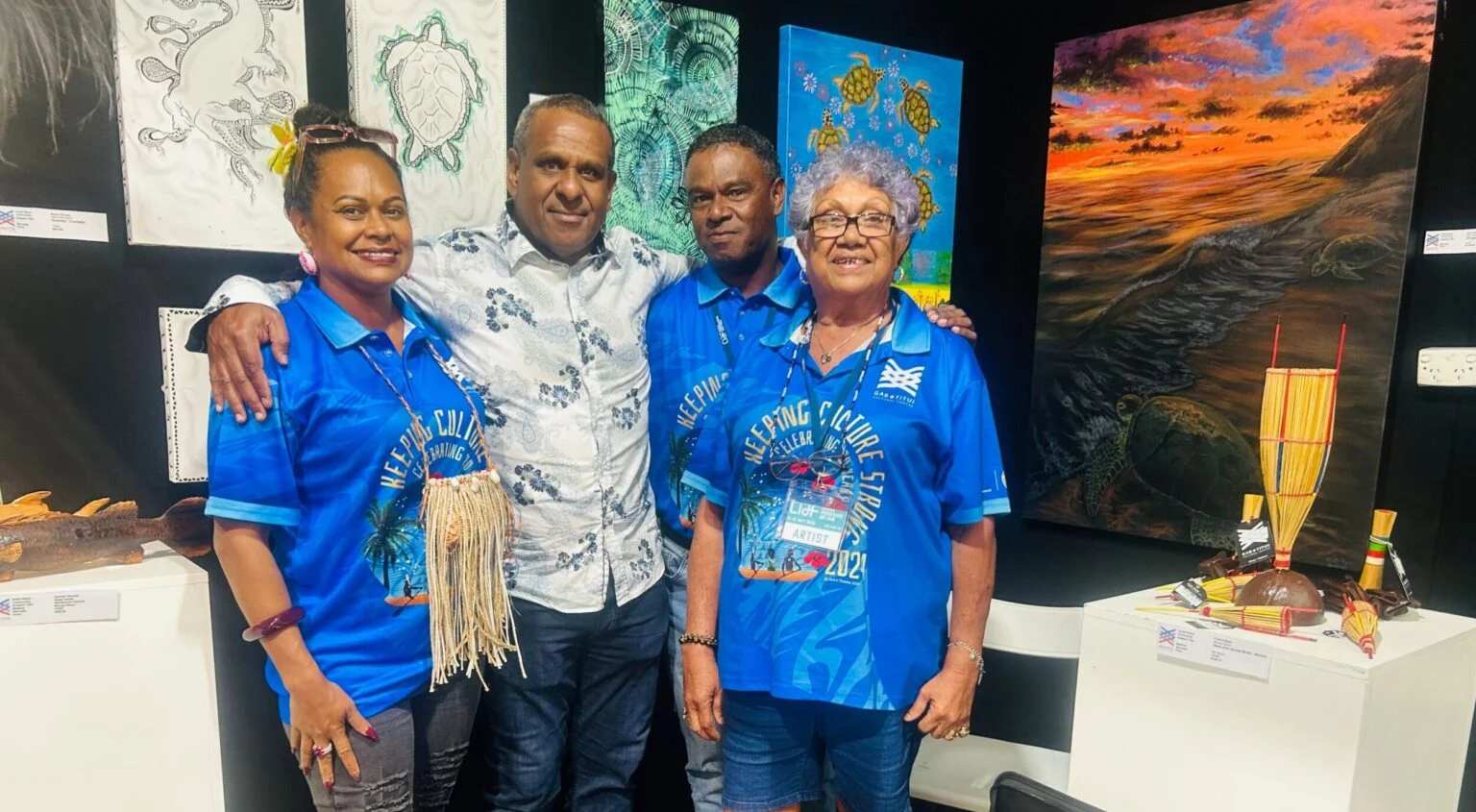 Invite open for Torres Strait artists to show at Indigenous art fairs in Cairns, Darwin