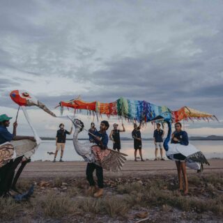 Taylor Cheii Begay takes M.C. duties at Indigenous Arts and Music Festival