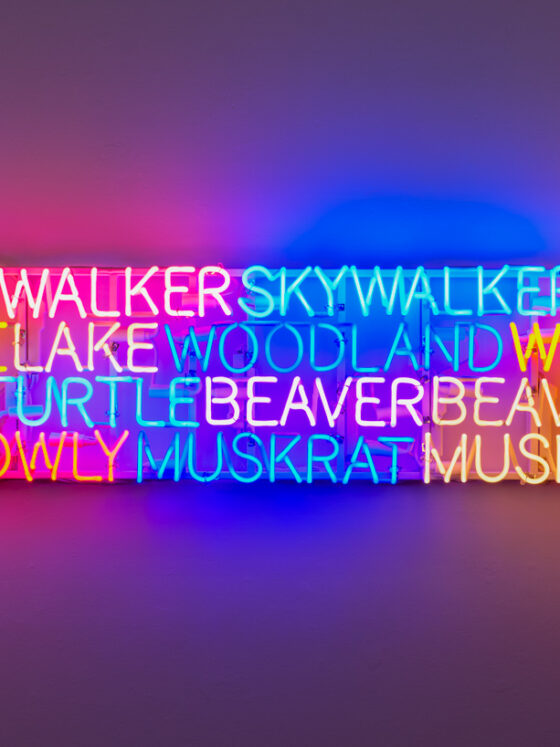 Like Neon? Opportunity for Indigenous Artists to Work in Neon