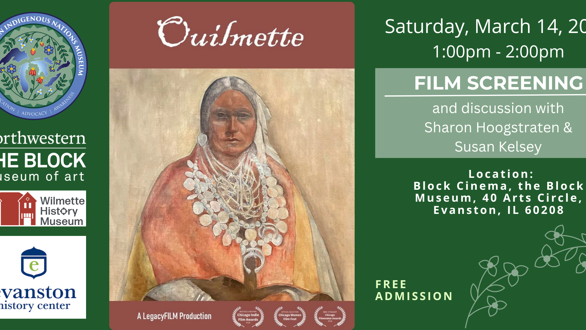 ‘Ouilmette’ doc screening comes to Northwestern U. for Women’s History Month