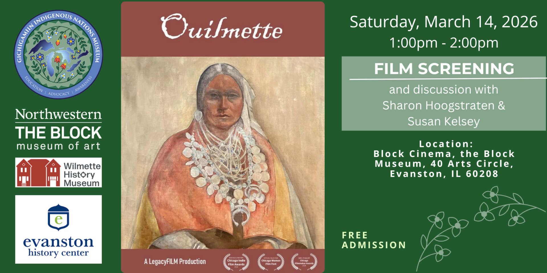 ‘Ouilmette’ doc screening comes to Northwestern U. for Women’s History Month