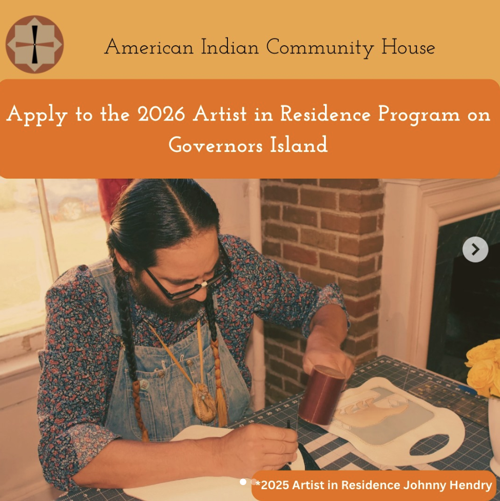 American Indian Community House opens 2026 artist residency on Governors Island