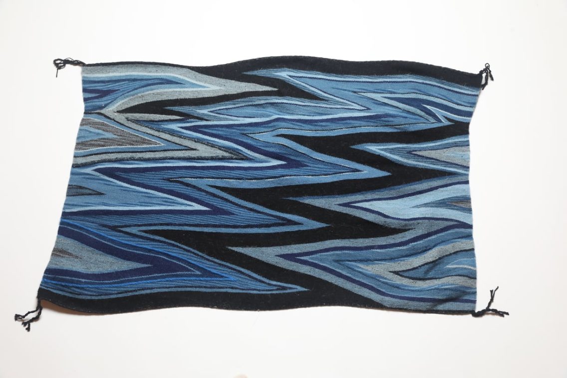 Navajo weaver Marilou Schultz gets her first career survey at the Hessel Museum of Art this summer