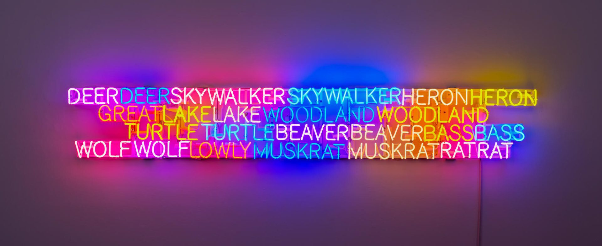 Ponca artist Sarah Rowe named first recipient of $50,000 Native Neon residency in Kingston, NY