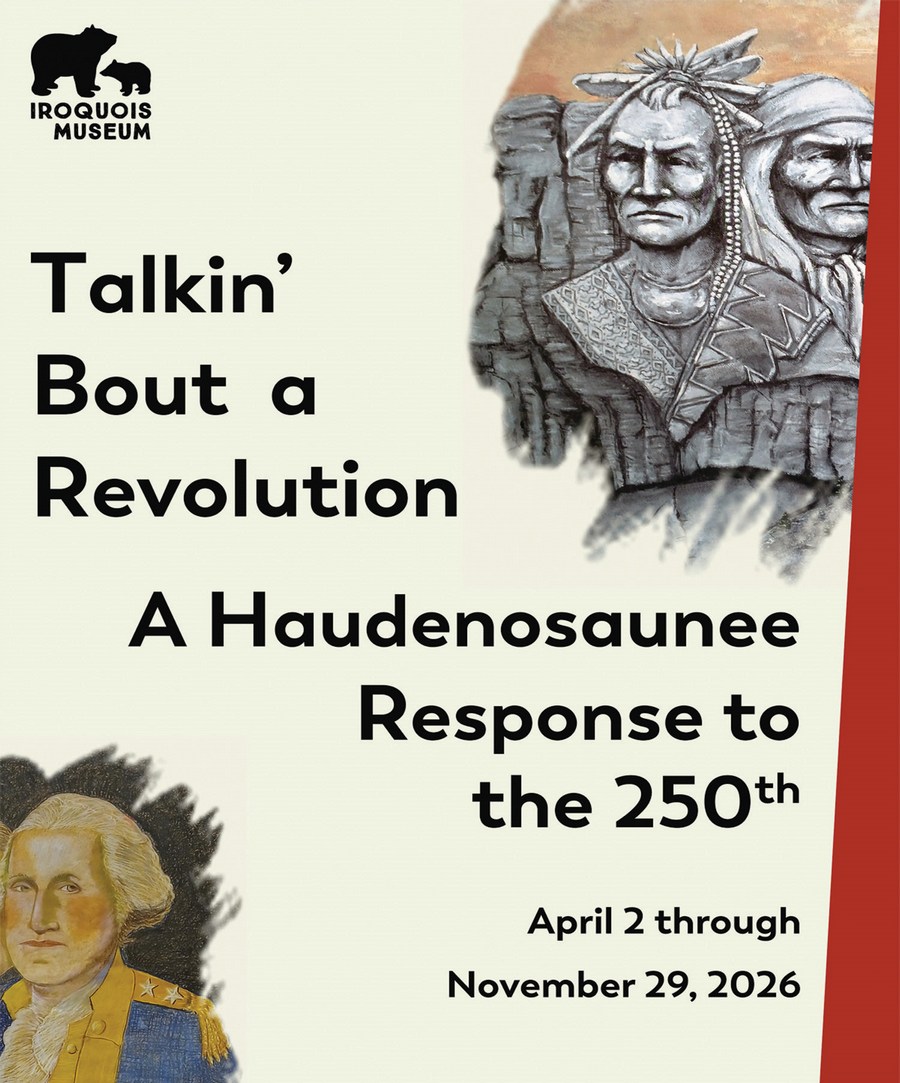 Artists challenge America’s anniversary in new exhibition at the Iroquois Museum