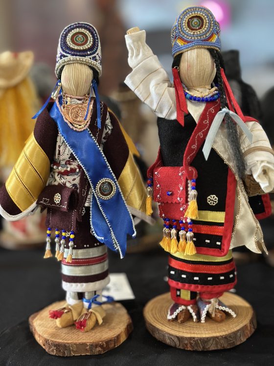 Ingredients: Laura Walkingstick helps us heal, with art & cornhusk dolls
